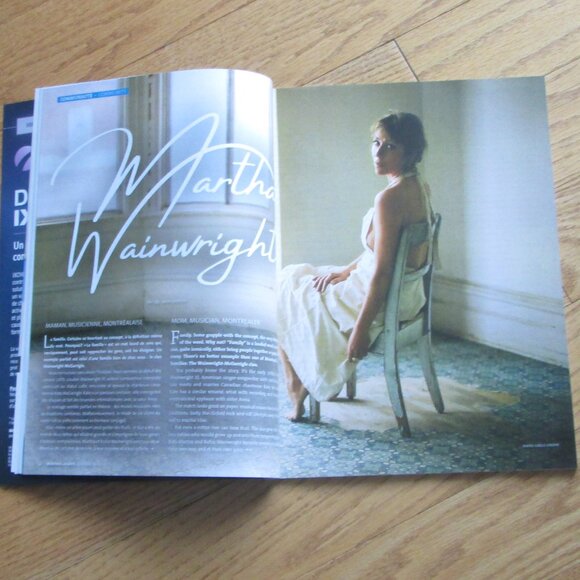 Montreal en Sante magazine - Fall 2024 - Martha Wainwright - Picture 2 of 2